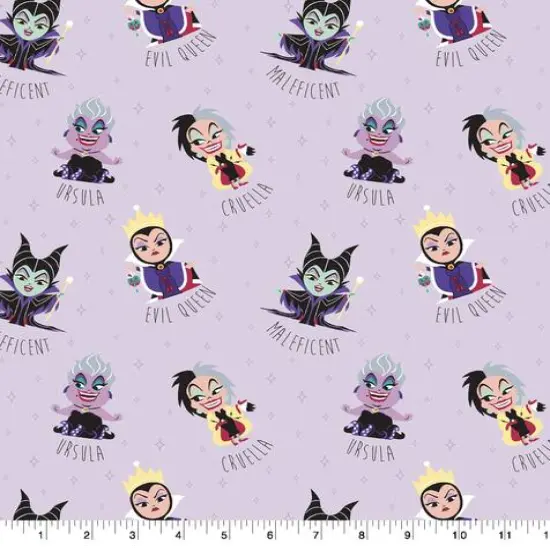 Disney&reg; Villains Toss Cotton Fabric {4}