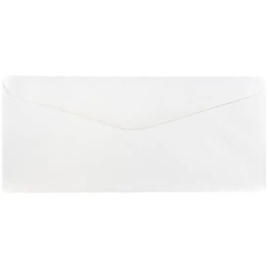 JAM Paper 5" x 11.5" White Commercial Envelopes {1}
