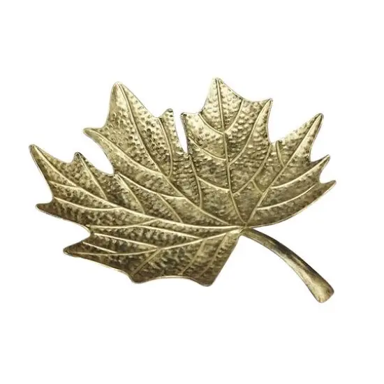17" Gold Maple Leaf Tray Tabletop D&eacute;cor by Ashland&reg; {1}