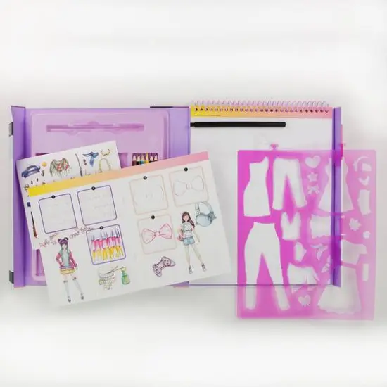 Style Me Up! Fashion Stencil & Style Art Kit {3}