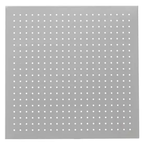 22" x 22" Gray Metal Pegboard by Simply Tidy&reg; {1}