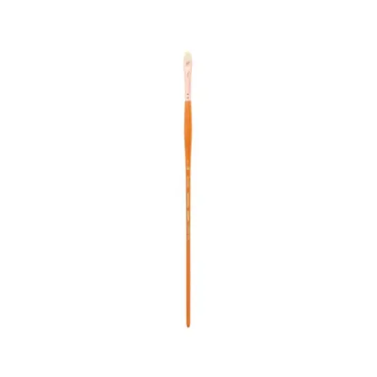 Princeton™ Refine™ Natural Bristle Long Handle Short Filbert Brush {1}