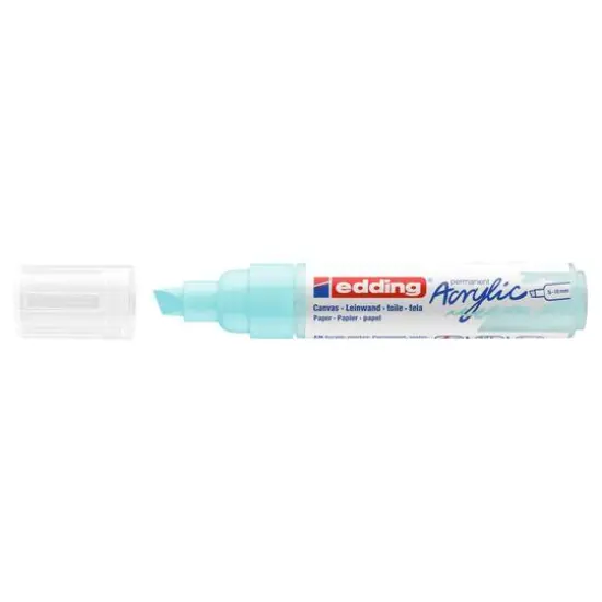 edding&reg; 5000 Broad Acrylic Marker Pastel Blue {5}