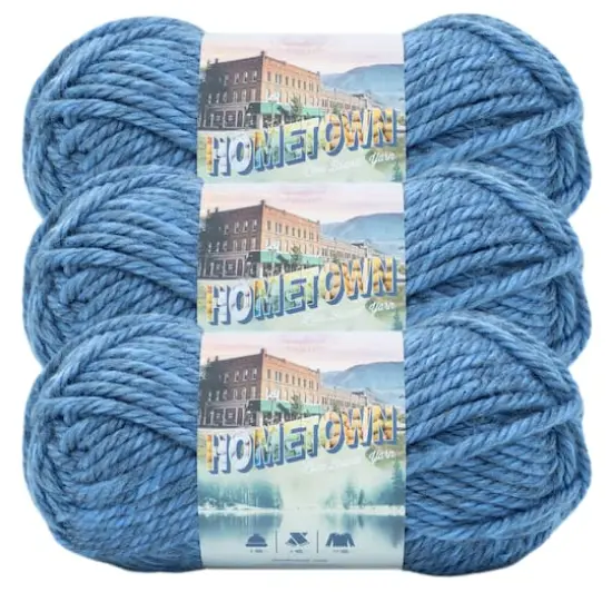 3 Pack Lion Brand&reg; Hometown Variegates Yarn Sleepy Hollow Spirit {1}