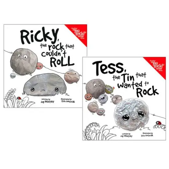 New Paige Press Perseverance & Self-Confidence Children's Book Set, 2ct. {1}