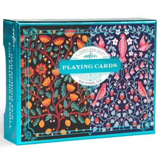 eeBoo Piece & Love Birds & Flowers Playing Card Decks {5}