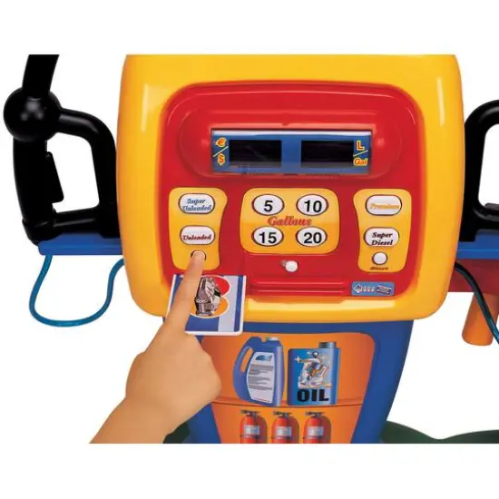 Children's Electronic Self-Service Gas Station Playset {9}