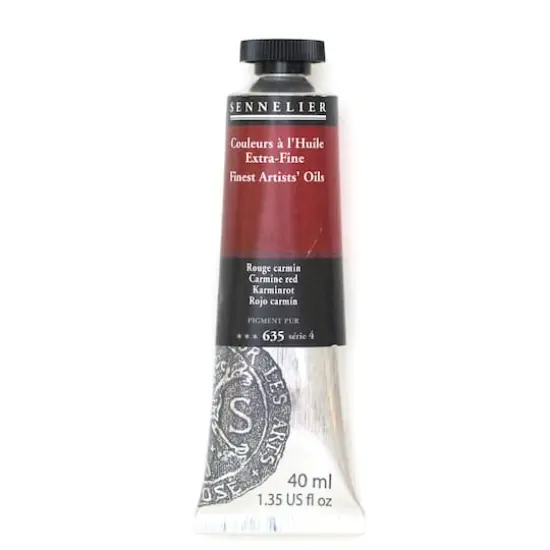Sennelier Artists' Oil Color, 40mL 635 Carmine Red S4 {1}