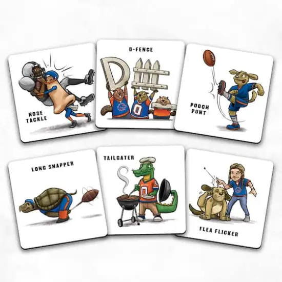 College Team Licensed Memory Match Game Boise State Broncos {5}