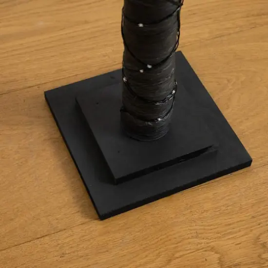 5ft. Pre-Lit Artificial Halloween Twig Tree with 360 Orange & Purple LED Lights {7}