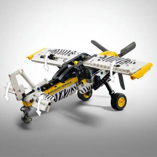 LEGO&reg; Technic&trade; Bush Plane Aircraft Toy Vehicle Gift Set for Kids 42198 {7}
