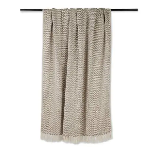 DII&reg; Zig-Zag Throw Brown {4}