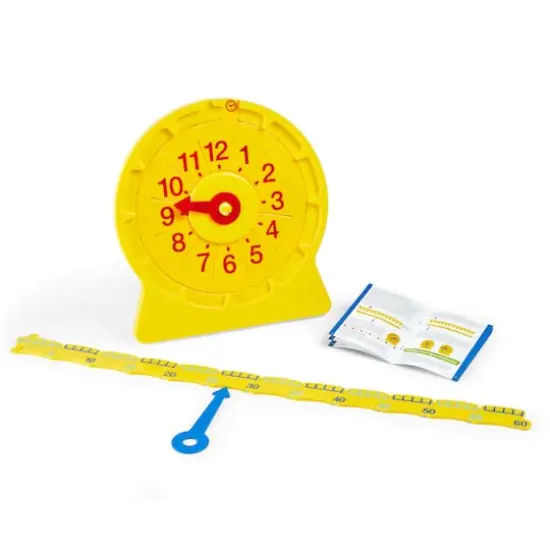 hand2mind® NumberLine Clock™ Magnetic Demonstration Clock {3}