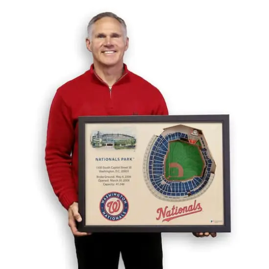 MLB 25-Layer StadiumView Wall Art Washington Nationals {6}