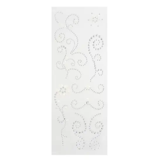 Clear Pearl Border Bling Stickers by Recollections&trade; {1}