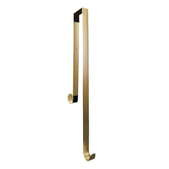 Dual-Sided Wreath Hanger Gold {1}