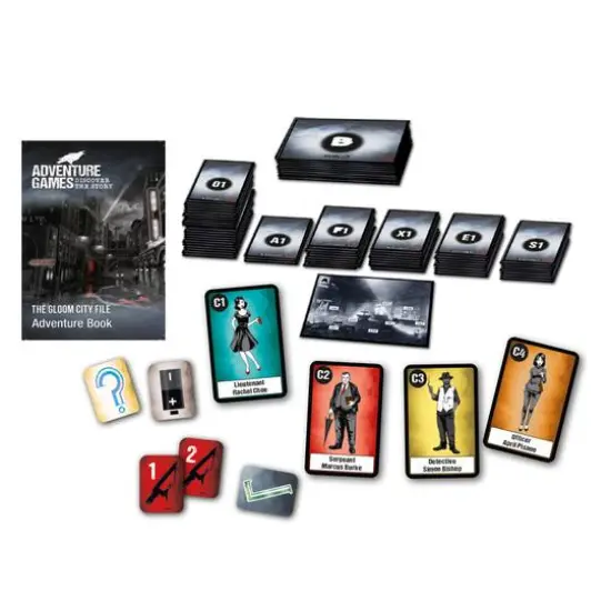 Thames & Kosmos Adventure Games: The Gloom City File {4}