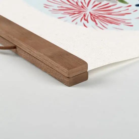 Hello Summer Icons Teak Hanging Canvas {3}