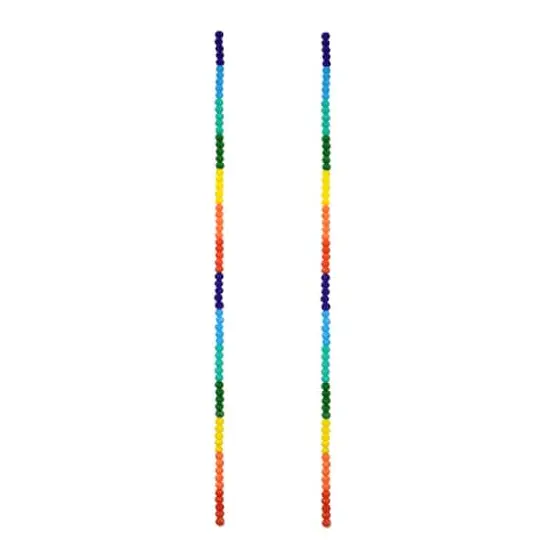 Multicolored Glass Faceted Rondelle Beads, 3mm by Bead Landing&trade; {4}