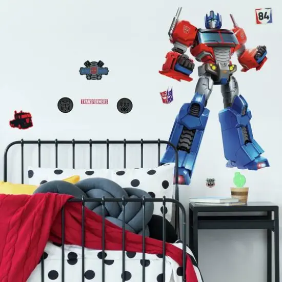 RoomMates Classic Optimus Prime Peel & Stick Giant Decals {4}