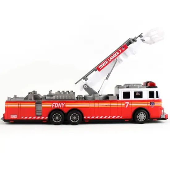 Daron FDNY: 11" Radio Control Ladder Fire Truck Toy {4}