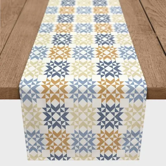 Fall Barn Spice Outdoor Table Runner {4}