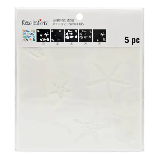 Shells Layering Stencils by Recollections&trade; {1}