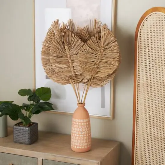 32" Brown Dried Grass Spear-Shaped Foliage with Sharp Stems {9}