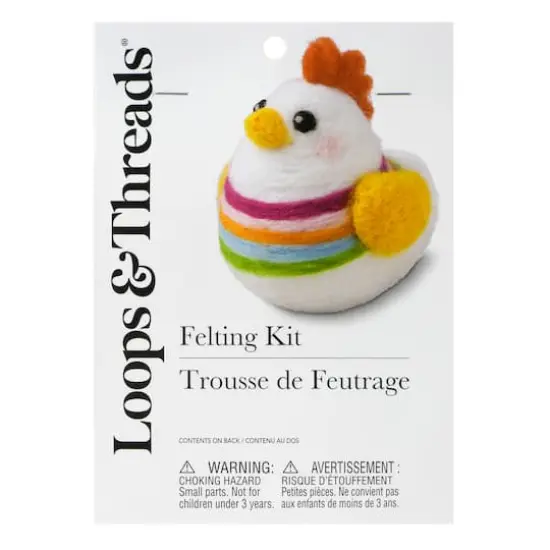 Chicken Felting Kit by Loops & Threads&reg; {5}