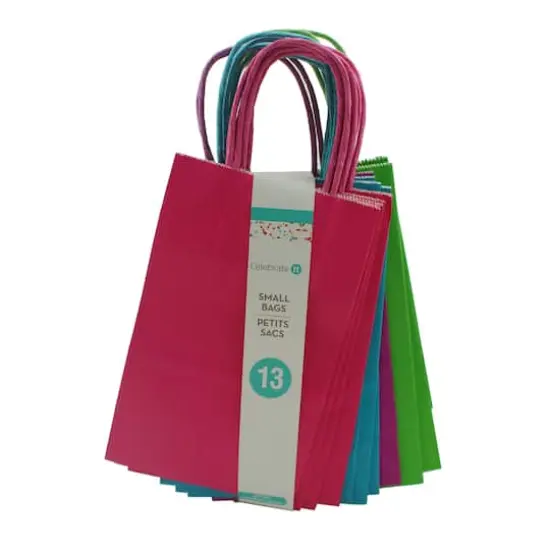 Small Bright Mix Gifting Bags, 13ct. by Celebrate It&trade; {5}