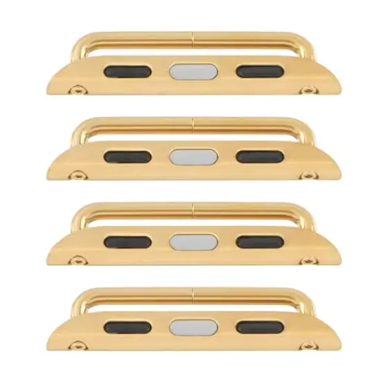 Gold Smart Watch Strap Connectors, 4ct. by Bead Landing&trade; {1}