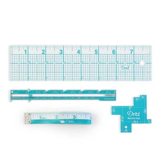 Dritz&reg; 4-Piece Measuring Tool Set {4}