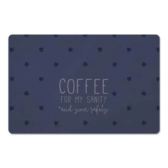 Coffee For My Sanity Floor Mat, 18" x 27" {1}