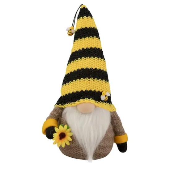 10.75" Bumblebee & Sunflower Springtime Gnome {1}