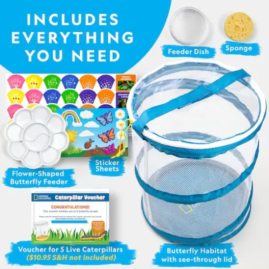 National Geographic&trade; Butterfly Growing Kit {4}