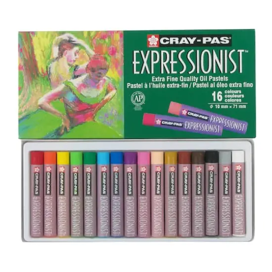 Sakura&reg; Cray-Pas&reg; Expressionist&trade; 16 Color Extra Fine Quality Oil Pastels {1}