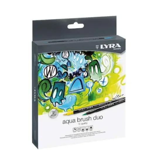 LYRA Aqua Brush Duo Marker Pen Set {1}