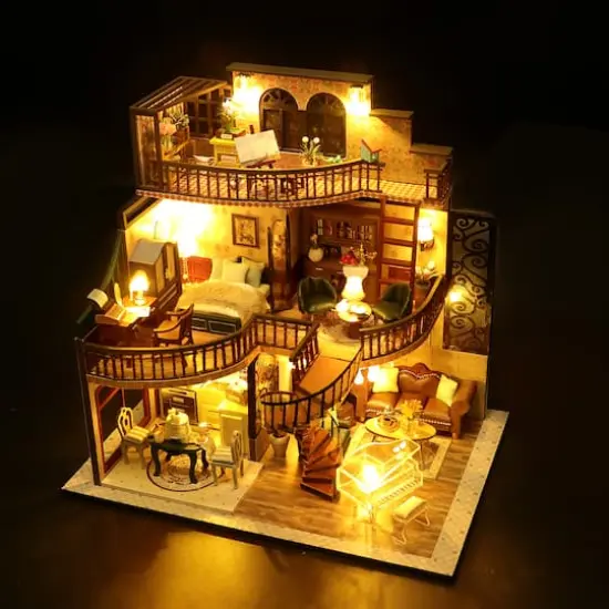 Sparkly Selections Dream Building Pavilion DIY Miniature Kit {3}