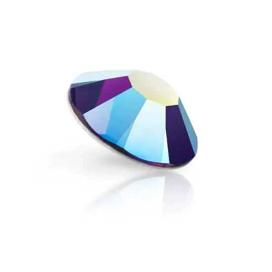 Preciosa MAXIMA SS16 Aurora Borealis Flatback Czech Crystals, 144ct. Purple Velvet AB {4}