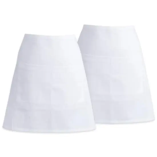 DII&reg; Waist Apron Set White {1}