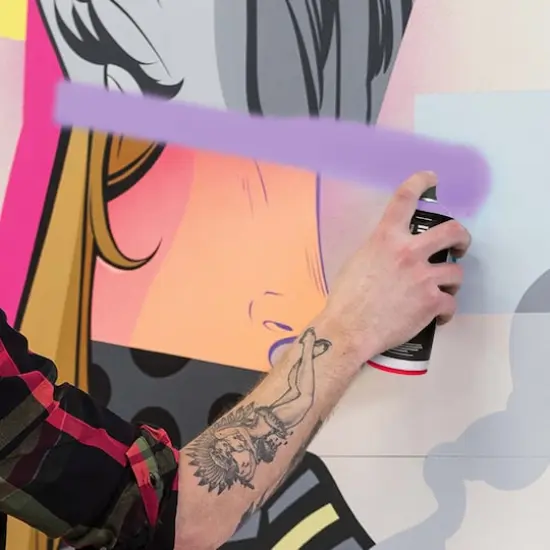 Ironlak Acrylic Spray Paint Sofles Violence {5}