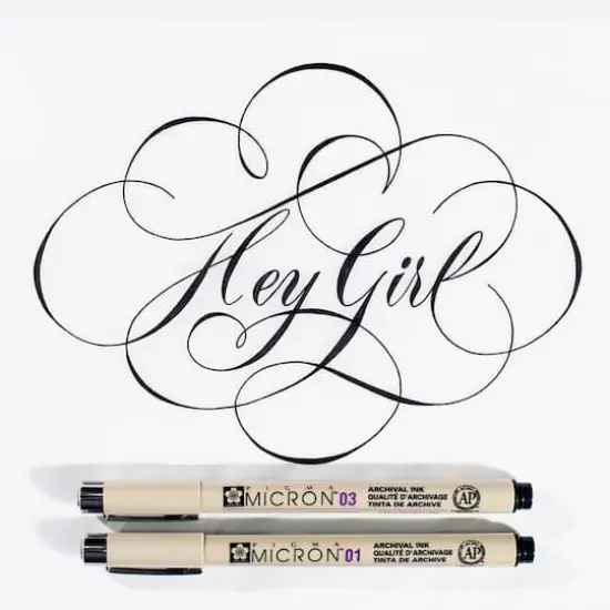 Pigma&reg; Micron&reg; Fine Line Black 6 Piece Pen Set {7}