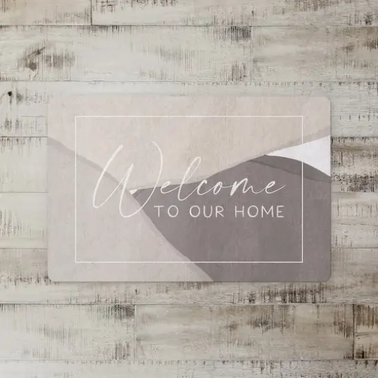 Welcome to Our Home 27" x 18" Floor Mat {3}