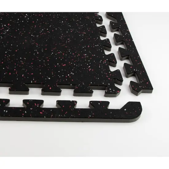 FloorPops Rhyolite Rubber Interlocking Tiles {5}