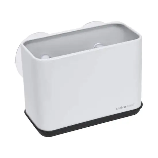 Kitchen Details Suction Sink Caddy White {1}