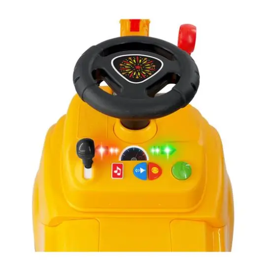 Kiddieland Lights N' Sounds Activity Crane Truck Ride-On Toy {5}