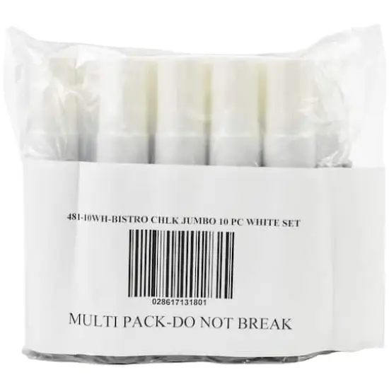 Marvy® Uchida Bistro White Jumbo Broad Point Chalk Marker, 10ct. {1}
