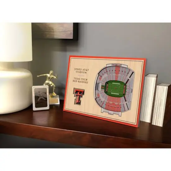NCAA 3D StadiumViews Desktop Display Texas Tech Red Raiders {4}