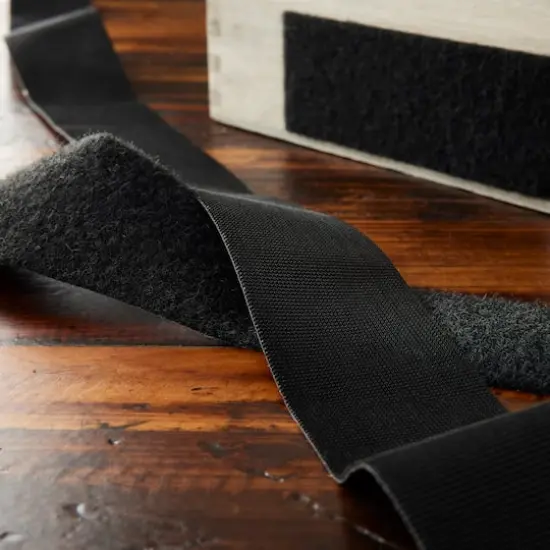 VELCRO&reg; Brand Industrial Strength Tape, 4ft. Black {3}