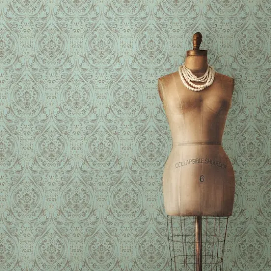 NuWallpaper Nomad Damask Peel & Stick Wallpaper {3}